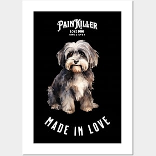 Havanese Painkiller made in love Posters and Art